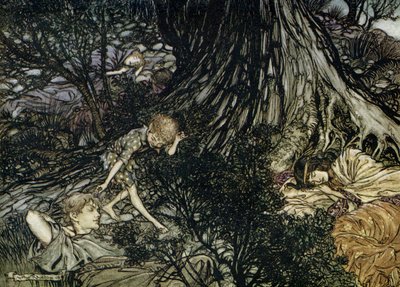 En midsommarnattsdröm av Arthur Rackham