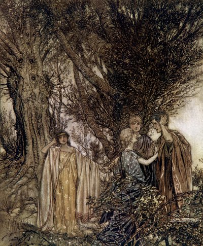 En midsommarnattsdröm av Arthur Rackham