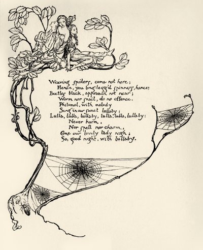 En midsommarnattsdröm av Arthur Rackham