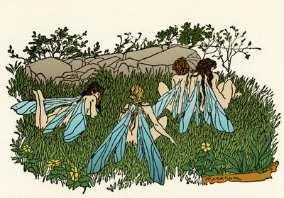 En midsommarnattsdröm av William Shakespeare av Arthur Rackham
