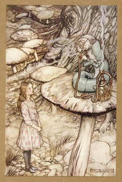 Råd från en larv, från Alice