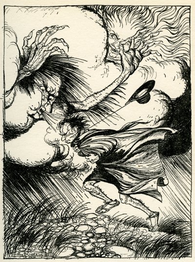 Aesops fabler av Arthur Rackham