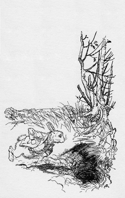 Alices äventyr i Underlandet av Lewis Carroll av Arthur Rackham