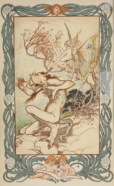 Frontispice av "Tales from Shakespeare ..." av Arthur Rackham