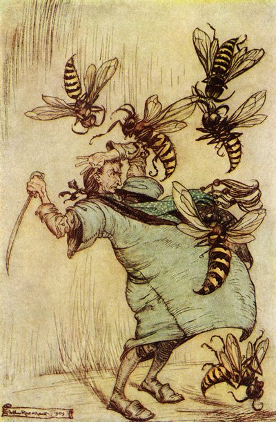 Gullivers resor av Jonathan Swift av Arthur Rackham