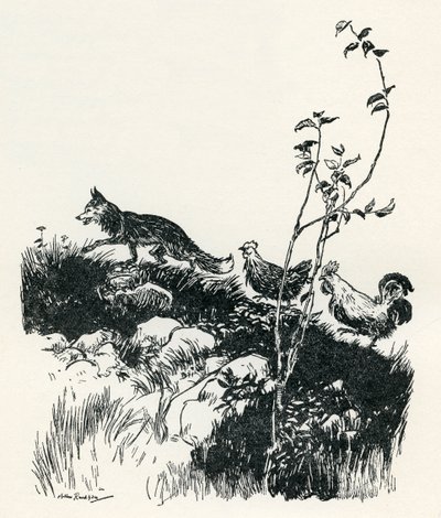 Henny-Penny av Arthur Rackham