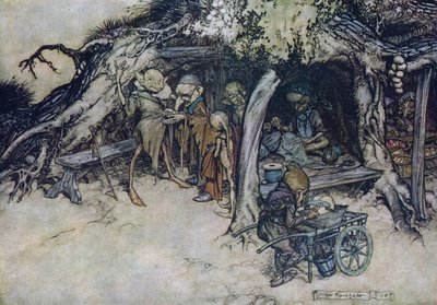 Illustration av Arthur Rackham för 