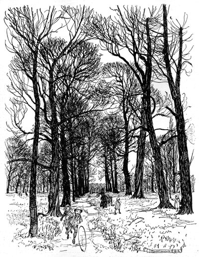 Peter Pan i Kensington Gardens av Arthur Rackham
