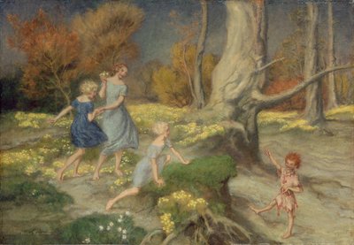 Rumpelstiltskinn, 1923 av Arthur Rackham