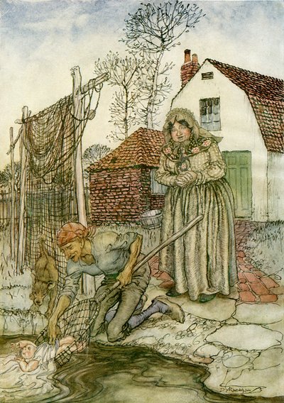 Fisken och ringen av Arthur Rackham