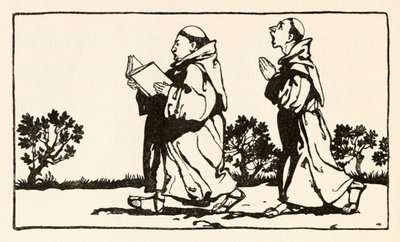 The Hag satt mot väggen, från Morgans Frenzy in Irish Fairy Tales av Arthur Rackham