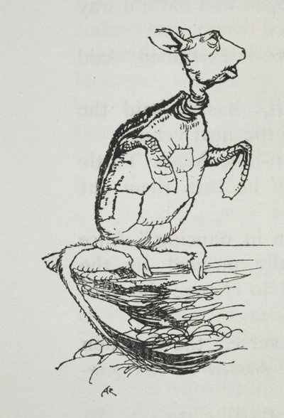 Den falska sköldpaddan av Arthur Rackham