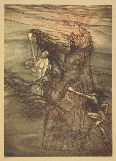 Rhen-jungfrun. av Arthur Rackham