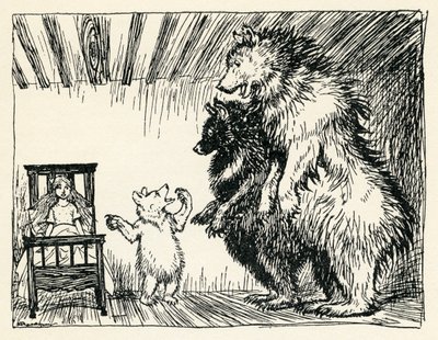 De tre björnarna av Arthur Rackham