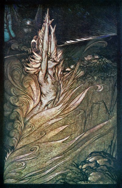 Valkyrian Valkyrian av Arthur Rackham
