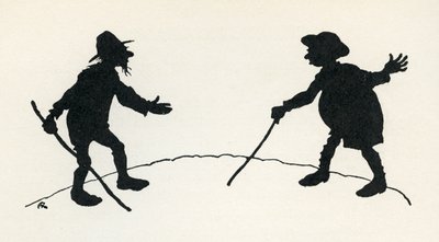 De vise männen från Gotham av Arthur Rackham