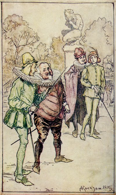 Timon av Aten av William Shakespeare av Arthur Rackham
