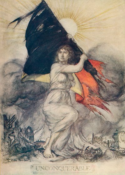 Unconquerable, c1914, 1914 av Arthur Rackham