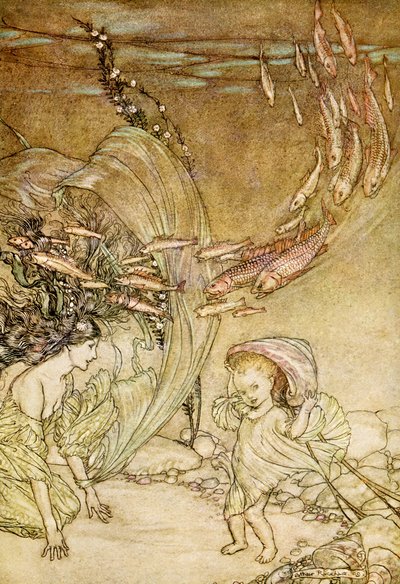 Undine av Friedrich de la Motte Fouque av Arthur Rackham