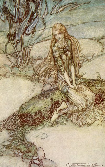 Undine av Friedrich de la Motte Fouque av Arthur Rackham