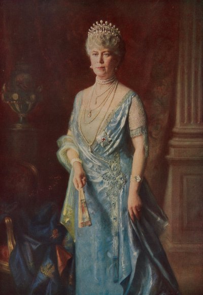 Drottning Mary av Arthur Trevethin (after) Nowell