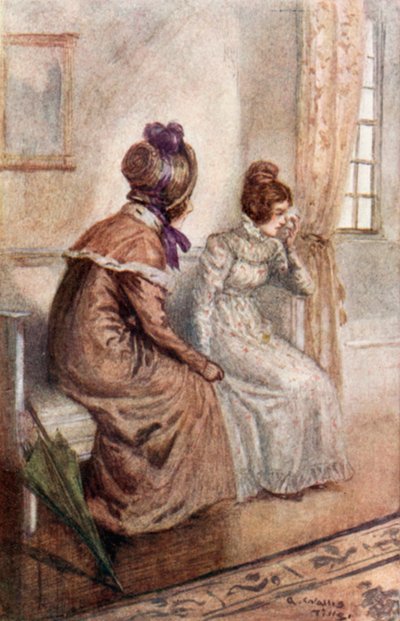 Illustration för Emma av Jane Austen av Arthur Wallis Mills