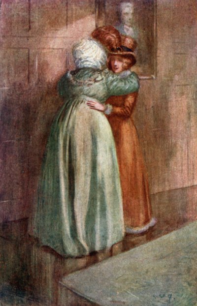 Illustration för Northanger Abbey av Jane Austen av Arthur Wallis Mills
