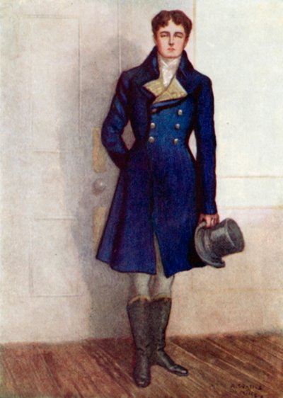 Illustration för Pride and Prejudice av Jane Austen av Arthur Wallis Mills