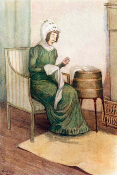Illustration för Pride and Prejudice av Jane Austen av Arthur Wallis Mills