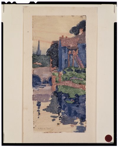 Det blå huset av Arthur Wesley Dow