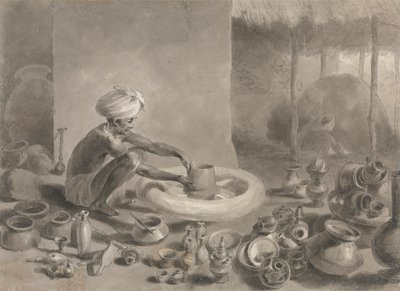 Indisk keramiker av Arthur William Devis