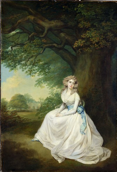 Lady Chambers, ca 1789 (olja på duk) av Arthur William Devis