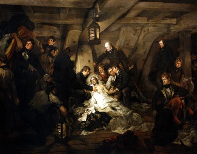 Amiral Lord Nelsons död, 1805 1807. av Arthur William Devis