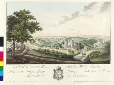1790 belägring av fästningen Czettin av Artist Unknown