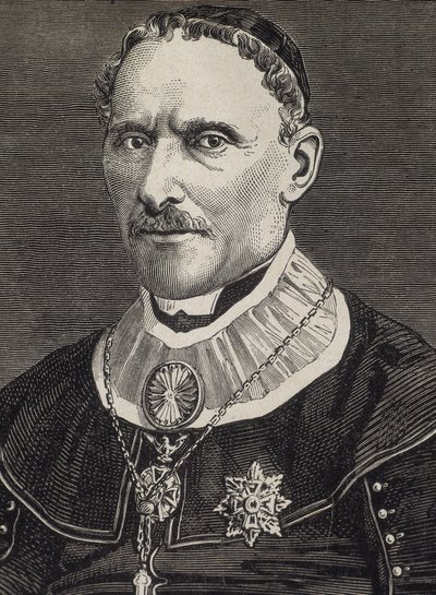 AMBROSIO, Rafael de (1800-talet). Ärkebiskopen. Gravyr. av Artist Unknown