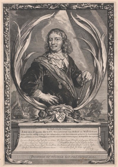 Abraham van der Hulst av Artist Unknown