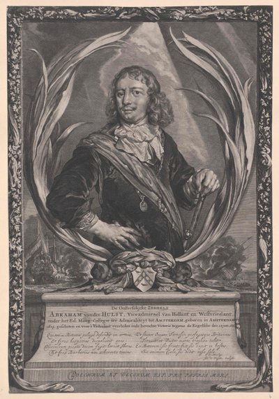 Abraham van der Hulst av Artist Unknown