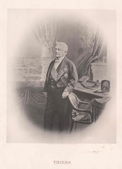 Adolphe Thiers av Artist Unknown