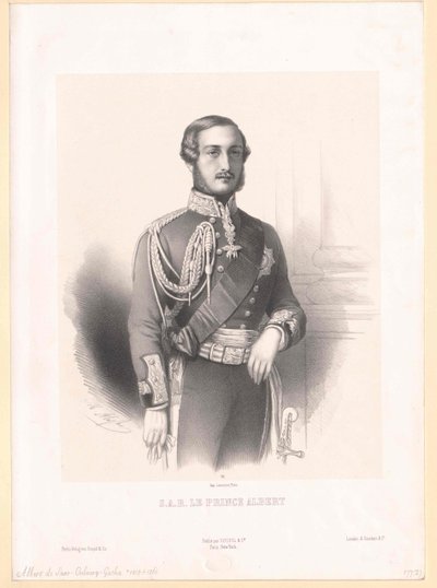 Albert, prinsgemål av England hertig av Sachsen prins av Sachsen-Coburg-Gotha av Artist Unknown