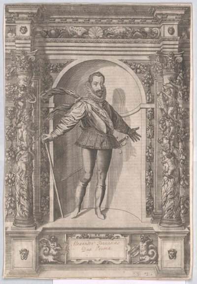 Alexander Farnese av Artist Unknown