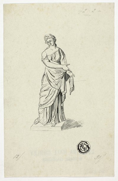 Allegorisk figur (staty) av Artist Unknown