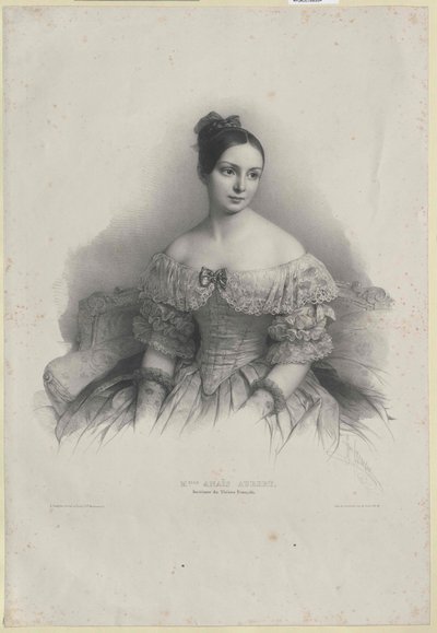Anais Pauline Natalie Aubert av Artist Unknown