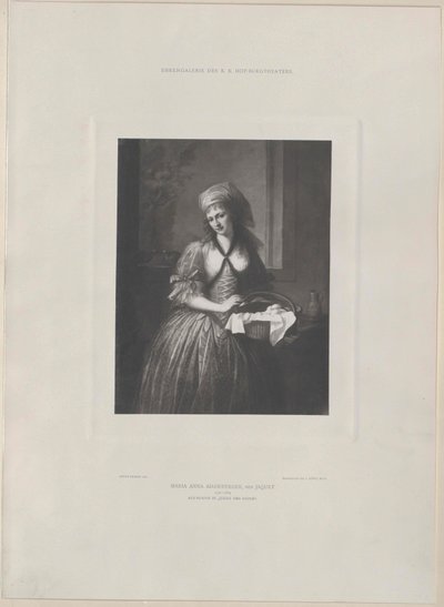 Anna Adamberger-Jaquet av Artist Unknown