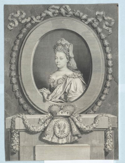 Anna Adelaide landgrävinna till Fürstenberg av Artist Unknown