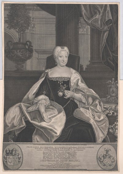 Anna Magdalene Engelland av Artist Unknown