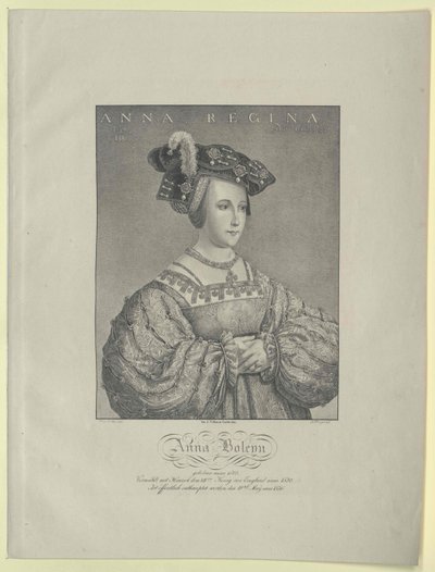 Anne Boleyn av Artist Unknown