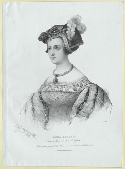 Anne Boleyn av Artist Unknown