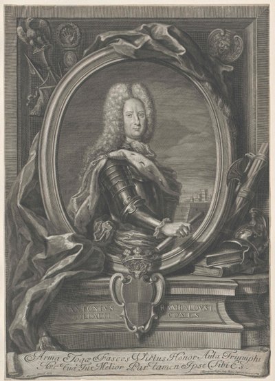 Anton Rambald greve von Collalto och San Salvatore av Artist Unknown