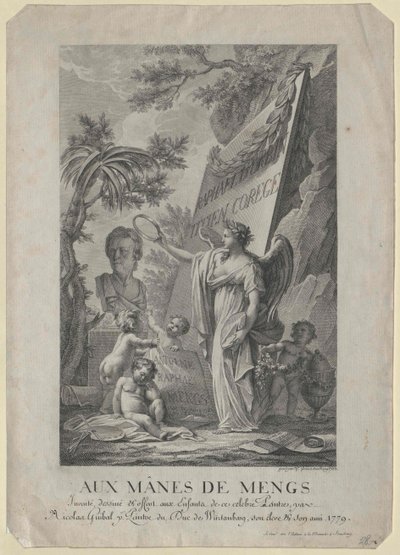 Anton Raphael Mengs av Artist Unknown
