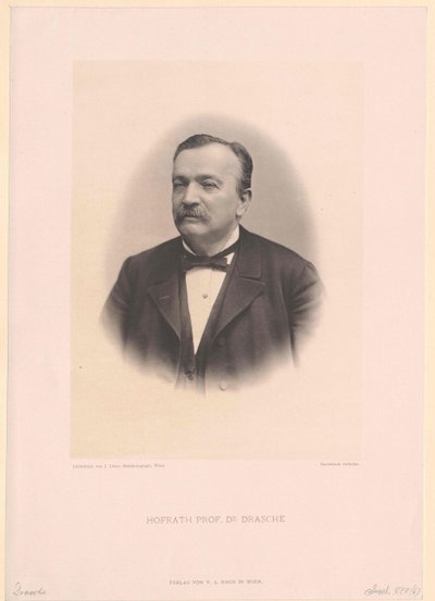 Anton Ritter Drasche av Artist Unknown